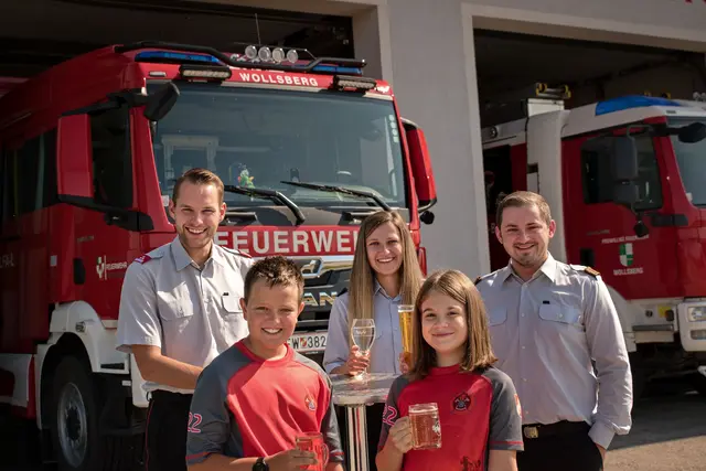 Die FF Wollsberg lässt es bei den Festtagen krachen. | Foto: FF Wollsberg