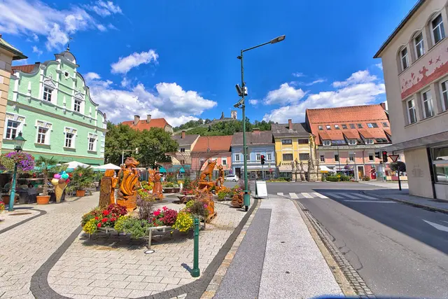 MIt dem Stadtcafé droht dem Voitsberger Hauptplatz der nächste gastronomische Aderlass. | Foto: Stadtgemeinde Voitsberg