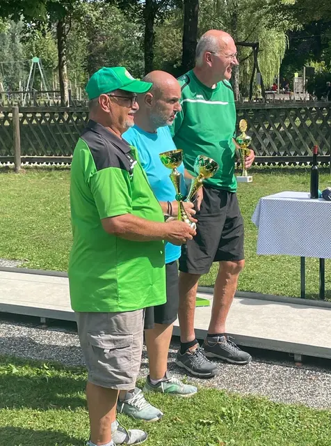 Siegerehrung "Männliche Senioren 1" | Foto: ASKÖ Minigolf Sport Club Braunau