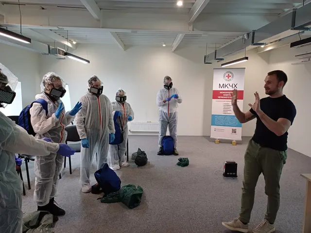 Michael Hinterleitner war sechs Wochen lang als Delegierter für chemische, biologische, radiologische und nukleare Gefahren (CBRN) für das Internationale Komitee vom Roten Kreuz (IKRK) in der Ukraine.  | Foto: IKRK