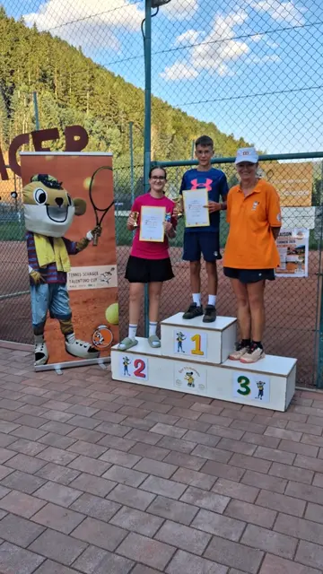 Der Tennis Schager Talentino Cup gab den jungen Spielerinnen und Spielern vor allem die Gelegenheit, Matchpraxis zu sammeln.