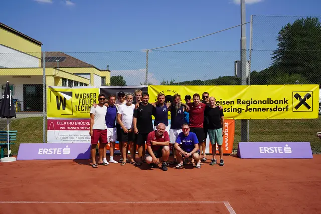 22 Doppelpaarungen kämpften in einem ausgeglichenen Teilnehmerfeld um den Turniersieg Martinicup 2026. | Foto: TC St. Martin/Raab