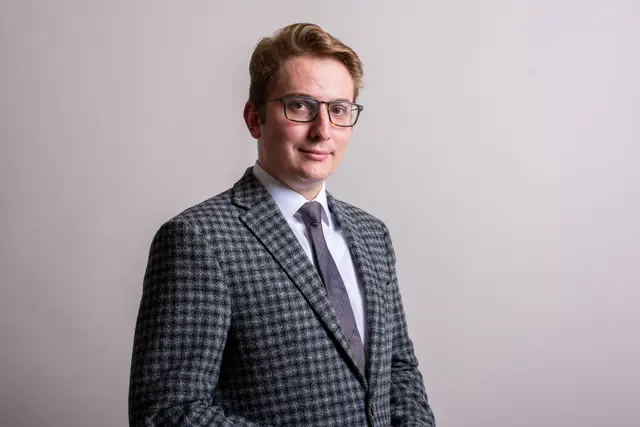 Gregor Diez vom Institut für Antike.