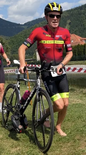 Peter Bacun sicherte sich in der Klasse M 1976 und älter mit 1:00:36 Stunden den dritten Platz. | Foto: STT Röthelstein