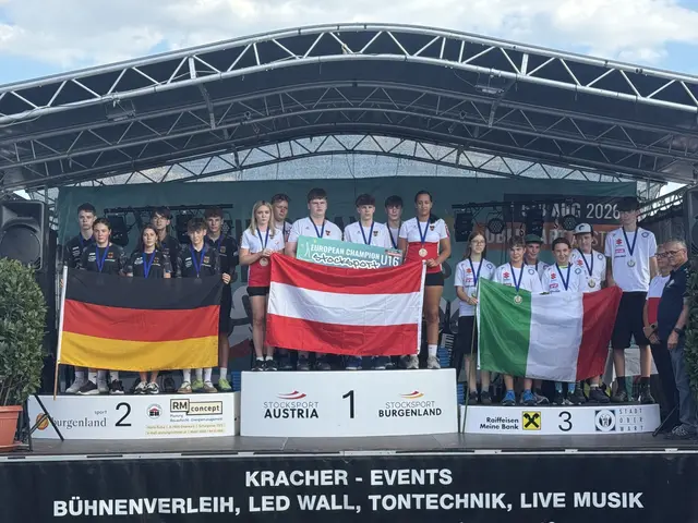Europameistertitel für Österreich vor Deutschland und Italien. | Foto: RSU Leitersdorf