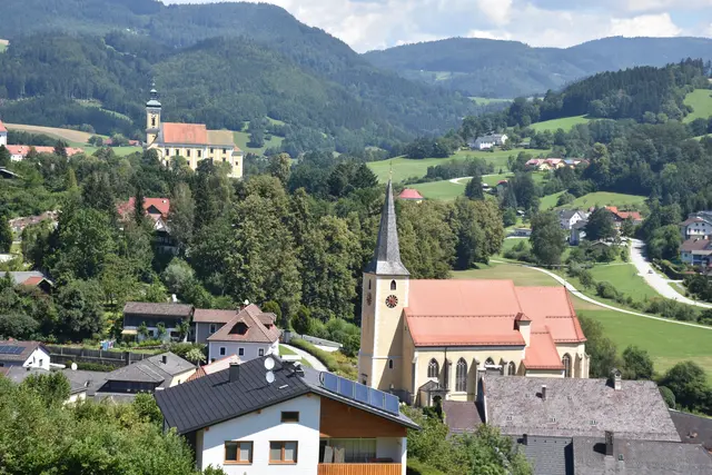 Blick auf die zwei Kirchen. | Foto: Robert Zinterhof