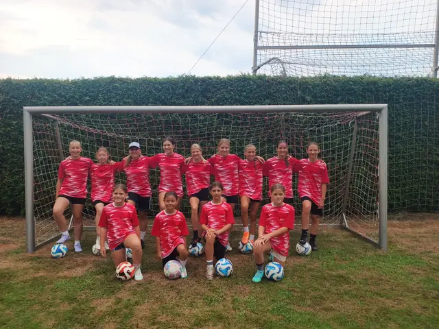 Das erste Mädchenteam beim SV Eberau startet in eine neue Ära. | Foto: SV Eberau
