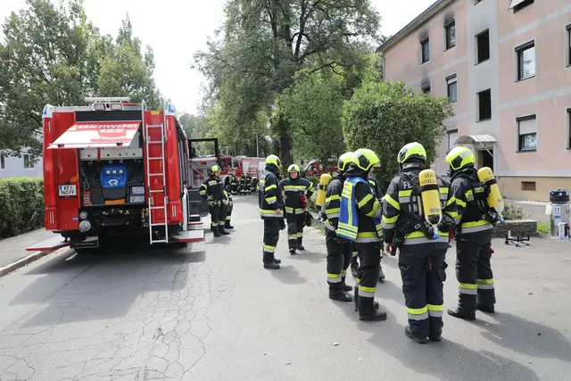 Teams von zwei Feuerwehren waren im Einsatz.