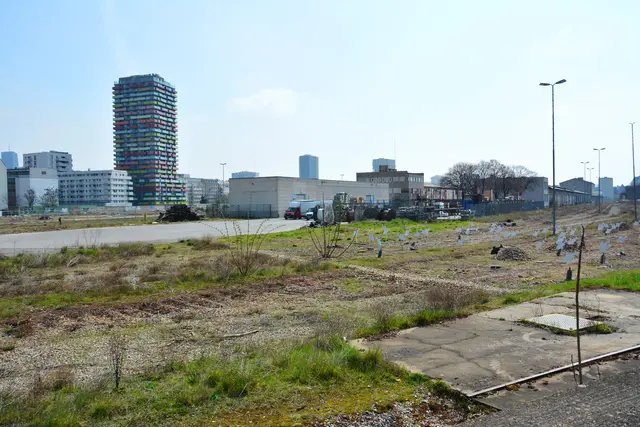 Aktuell herrscht noch Ruhe um den alten Nordwestbahnhof. Früher war das Gebiet ein Überschwemmungsgebiet. | Foto: GB*