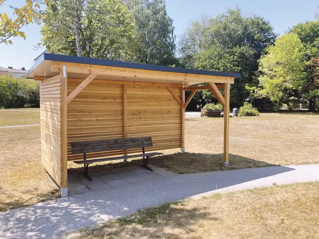 Dank des Reinerlöses des Cafés und der Unterstützung des Vereins Lebenswertes Lambach konnten bereits zwei Pergolen als Schattenspender für den sonnigen Garten angeschafft werden. | Foto: Lebenswertes Lambach/Balz, Hutterer