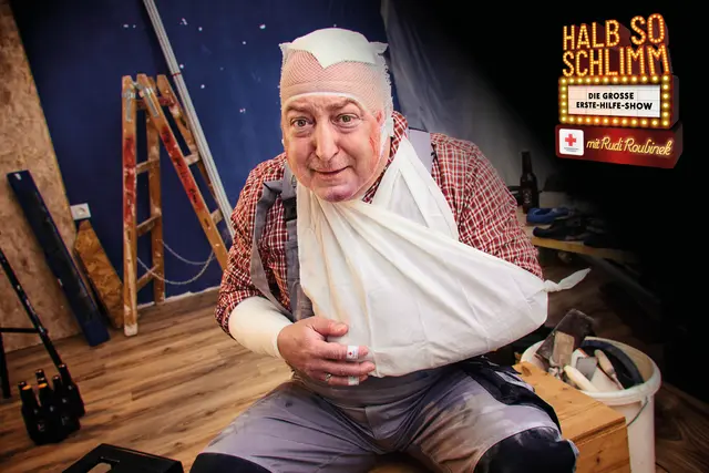 Anlässlich des Weltreanimationstages am 16. Oktober veranstaltet das Rote Kreuz Niederösterreich erstmals einen unterhaltsamen Show-Abend rund um Erste Hilfe – moderiert von Rudi Roubinek. | Foto: Gerry Frank