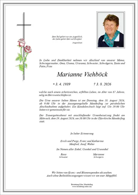 Marianne Viehböck | Foto: Bestatter