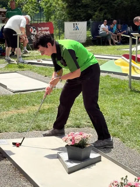 Anita Keck erlangte den zweiten Platz in der Kategorie "Weibliche Senioren 2". | Foto: ASKÖ Minigolf Sport Club Braunau