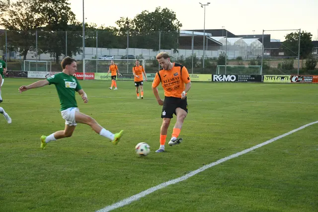 Eggenburg ging beim Herausspielen mehr Risiko und wurde zunächst dafür bestraft. | Foto: Vera Popp / SK Eggenburg