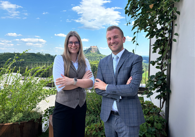 Nadine Rath und Florian Jaspers
