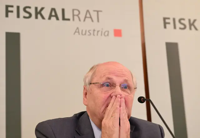 Fiskalratspräsident Christoph Badelt warnt vor Ausgaben im Rahmen der Dürrehilfe ohne Gegenfinanzierung. | Foto: APA-Images / APA / HELMUT FOHRINGER