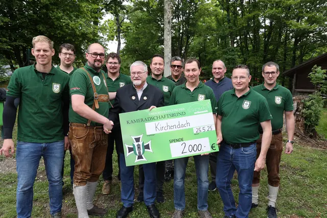 Der Kameradschaftsbund St. Thomas unterstützt Vereine, Organisationen  sowqie die Pfarre.  | Foto: Kameradschaftsbund