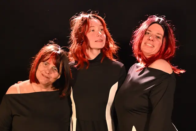 Die Pflegekräfte in der psychiatrischen Klinik "Les Cerisiers" im Stück "Die Physiker" | Foto: Rodauner Sommer Theater