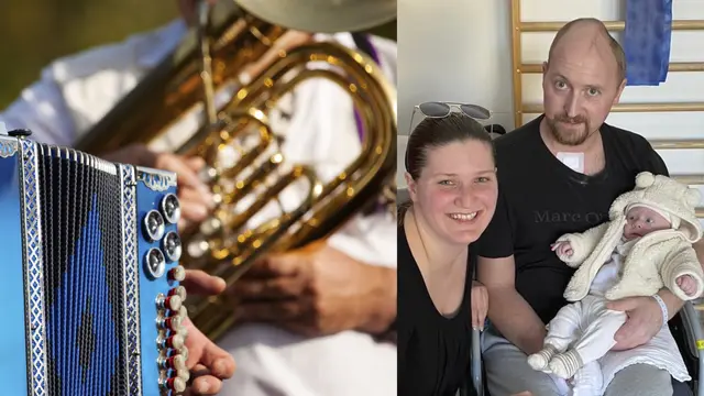 Musik verbindet – gemeinsam für Gernot und seine Familie. | Foto: stock.adobe.at/Kzenon &amp; Privat (Canva-Collage)