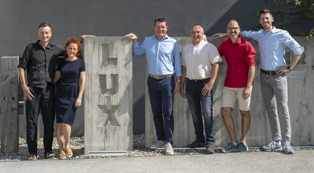 Erich Lux, Gudrun Lux, Willibald Gruber (Geschäftsführer), Roman Birkner, Philipp Rohrer, Georg Noë | Foto: Manupicts