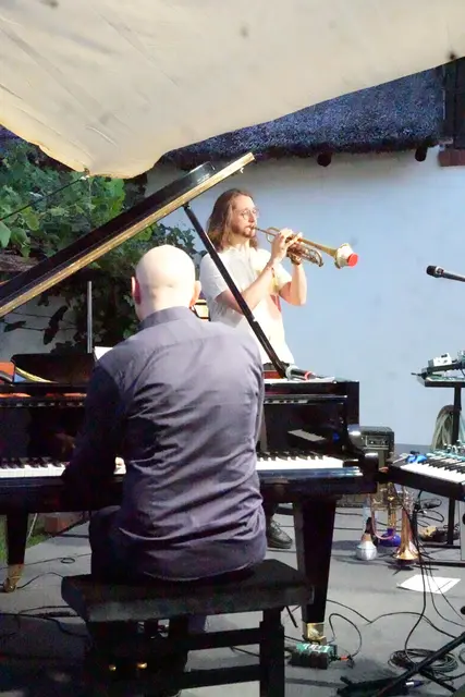 Zwei Musiker