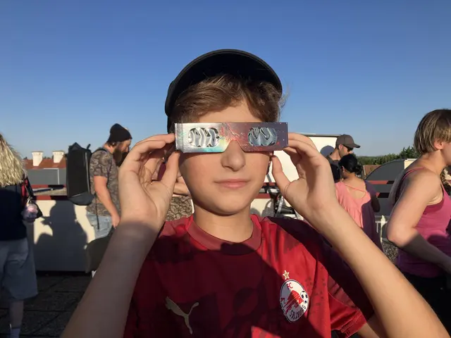 Nikola Blazevic bei seiner ersten Sonnenfinsternis | Foto: Stockmann
