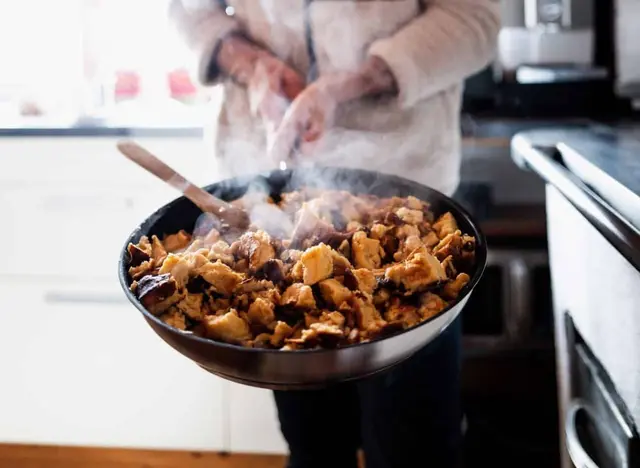 Ein deftiger Kaiserschmarren als Nachspeise. | Foto: Philipp Reiter