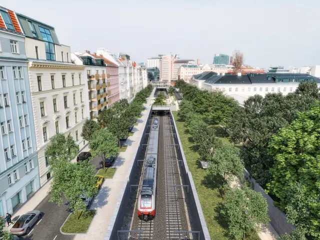 So soll sich der Abschnitt zwischen Wien-Mitte und Rennweg nach Abschluss der Arbeiten präsentieren.  | Foto: ÖBB/ zkpt ZT