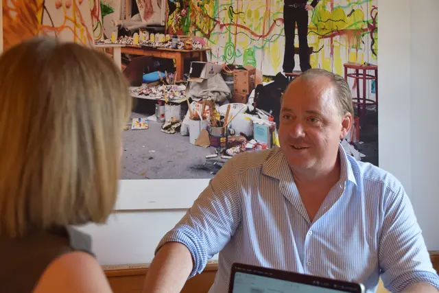 Stefan Krist im Gespräch mit Julia Hettegger | Foto: meinbezirk lungau/pongau