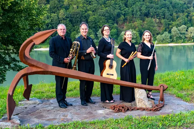 Das Ensemble Tonus Danuvius veranstaltet zusammen mit den Gemeinden Schärding und Neuhaus am Inn am 12. September 2026 eine musikalische Rundwanderung entlang des Inns mit drei musikalischen Zwischenstationen. | Foto: Tonus Danuvius