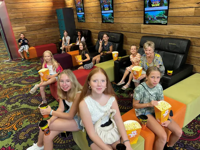 Die Kinder im Dieselkino Lieboch