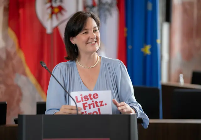 LA Andrea Haselwanter-Schneider im MeinBezirk Sommergespräch 2026. | Foto: Liste Fritz