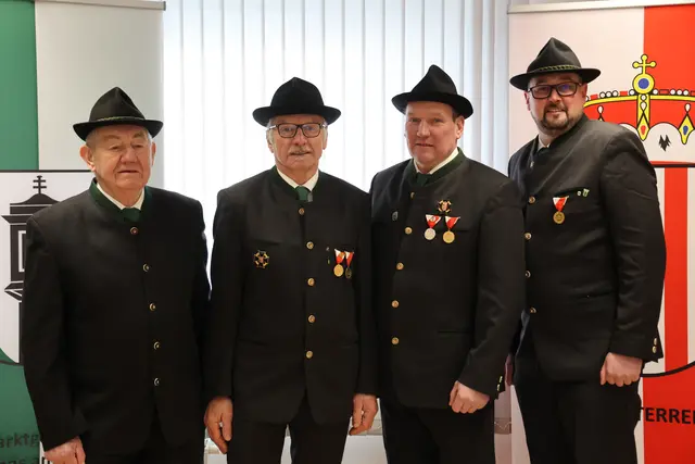 Obmänner | Foto: Kameradschaftsbund St. Thomas am Blasenstein 