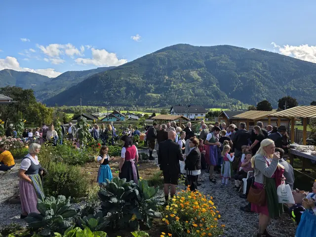 Der Gemeinschaftsgarten bildet den Schauplatz für das Erntedankfest, das heuer am Samstag, 19. September, stattfindet. | Foto: Gemeinde Ardning