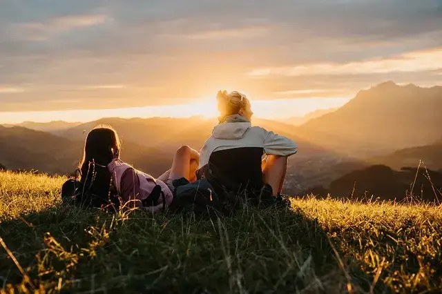 Ein wunderschöner Sonnenuntergang. | Foto: Hochkönig Tourismus