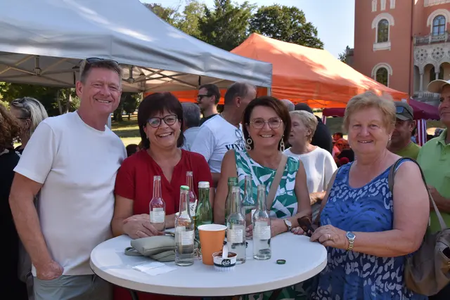 Zahlreiche Besucherinnen und Besucher genossen einen gemütlichen Nachmittag im Schlosspark. | Foto: MeinBezirk/Michael Strini