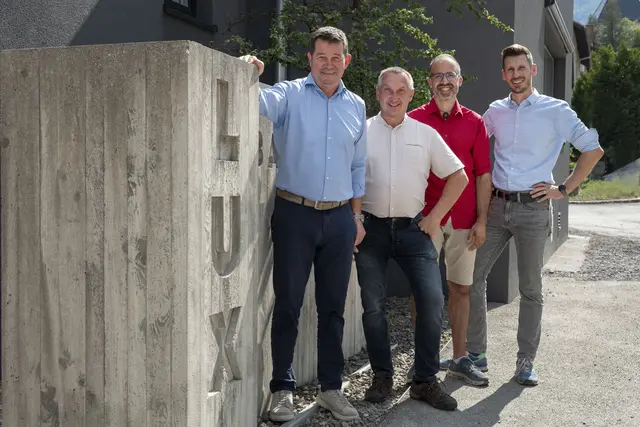 Willibald Gruber (Geschäftsführer), Roman Birkner, Philipp Rohrer, Georg Noë | Foto: Manupicts