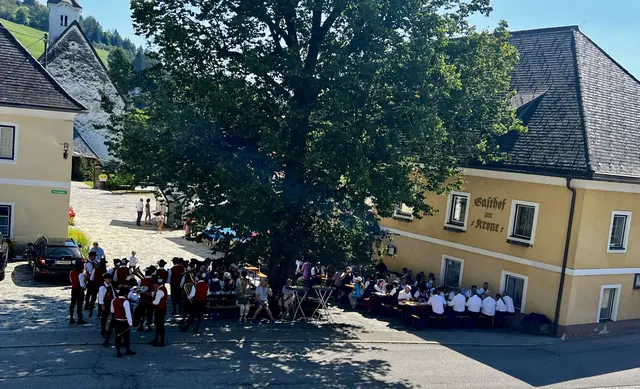 Zum traditionellen Lorenzi-Kirchtag wurde geladen. | Foto: Egger Johanna