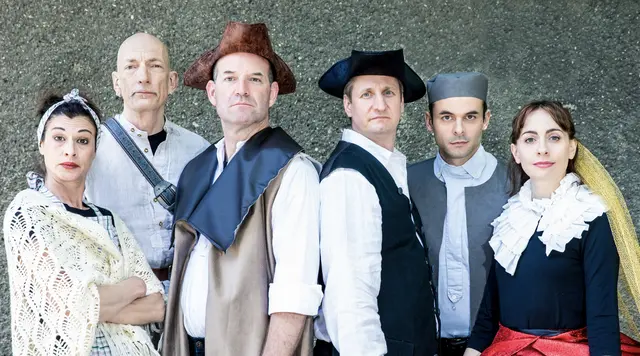 Der Theaterverein Utopia bringt Jura Soyfers "Broadway-Melodie 1492" in die Bezirke. Alle Veranstaltungen sind kostenlos – Plätze müssen nicht reserviert werden.    | Foto: Judith Stehlik