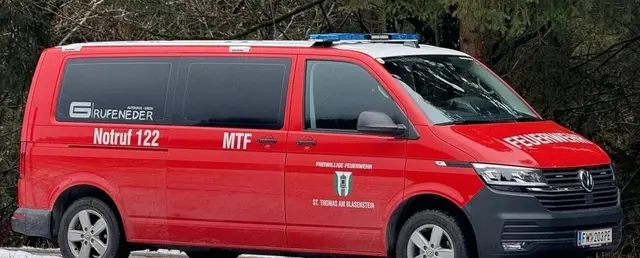 Am Samstag, 29. September 2026, wird das neue Kommandofahrzeugder FF St. Thomas am Blasenstein gesegnet. | Foto: FF St. Thomas am Blasenstein 