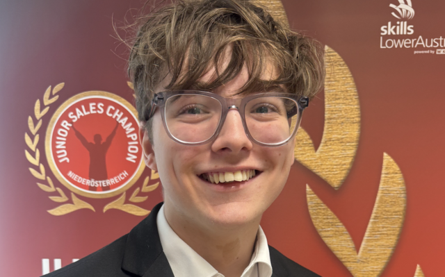 Marcel Kolm aus Messern gehört zu den zehn besten Verkaufstalenten Niederösterreichs. | Foto: WKNÖ