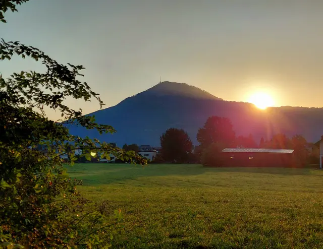 Sonnenaufgang beim Gaisberg  | Foto: H.Bachinger