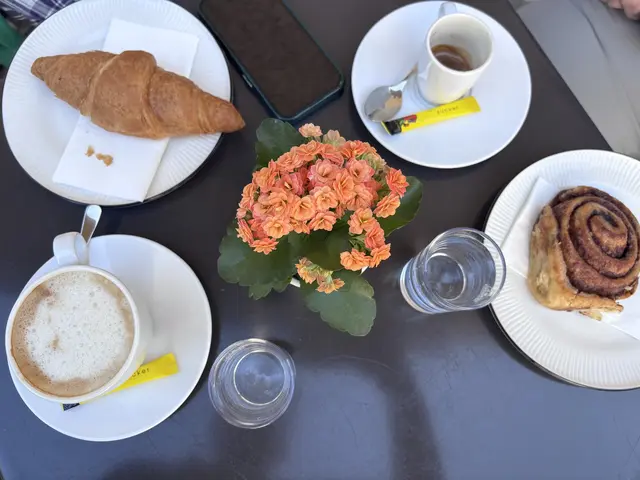 Croissant trifft Zimtschnecke mit Kaffee: Frühstücksklassiker im "Wozi"