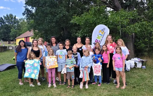 „EKiZ Batik-Workshop“ veranstaltet vom Eltern-Kind-Zentrum-Neulengbach | Foto: Stadtgemeinde Neulengbach