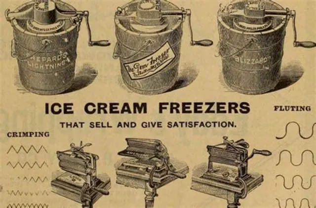 Bevor das Eis aus der Tiefkühltruhe kam, musste man es selbst „herstellen“. Ein Rezept ins Moderne übersetzt. | Foto: Public Domain