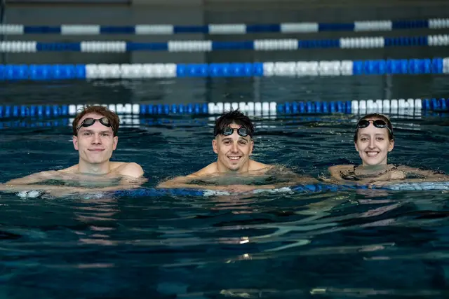 Filip Hula, Sebastian und Sophia Geroldinger | Foto: Kraulwerk