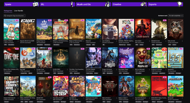 Seit dem 12. August verwendet die Amazon-Tochter Twitch Inhalte des Kanals für seine generativen KI-Modelle. Wer damit nicht einverstanden ist, muss in den Einstellungen die Opt-In-Funktion deaktivieren. | Foto: Twitch