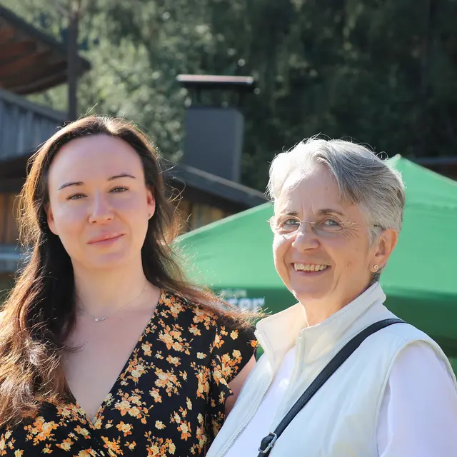 Violetta Sukhanova und Anita Holzer | Foto: Ingo Ortner, Kiwanis Club Gailtal