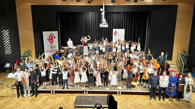 An der Johannes Brahms Musikschule Mürzzuschlag fand vor kurzem ein Trompetenfestival statt.  | Foto: Michael Koller