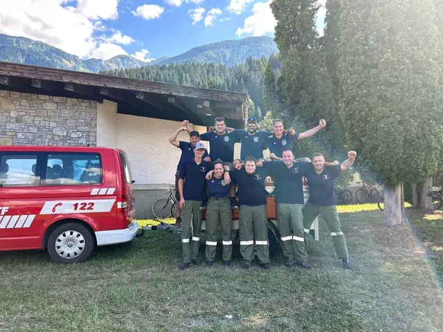 Die Mitglieder der Feuerwehr Vorderberg sind eine Gemeinschaft. | Foto: FF Vorderberg
